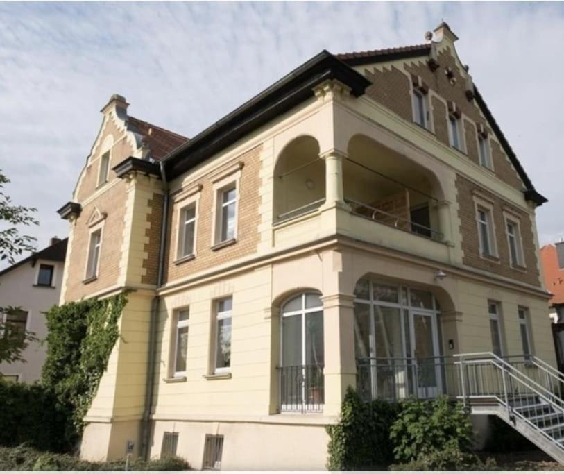 Ferienwohnung Direkt Am Kurpark Mit Gradierwerk Solestadt Bad Dürrenberg Kültér fotó